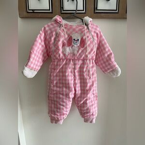 Quiltex White Quilted Baby Outfit